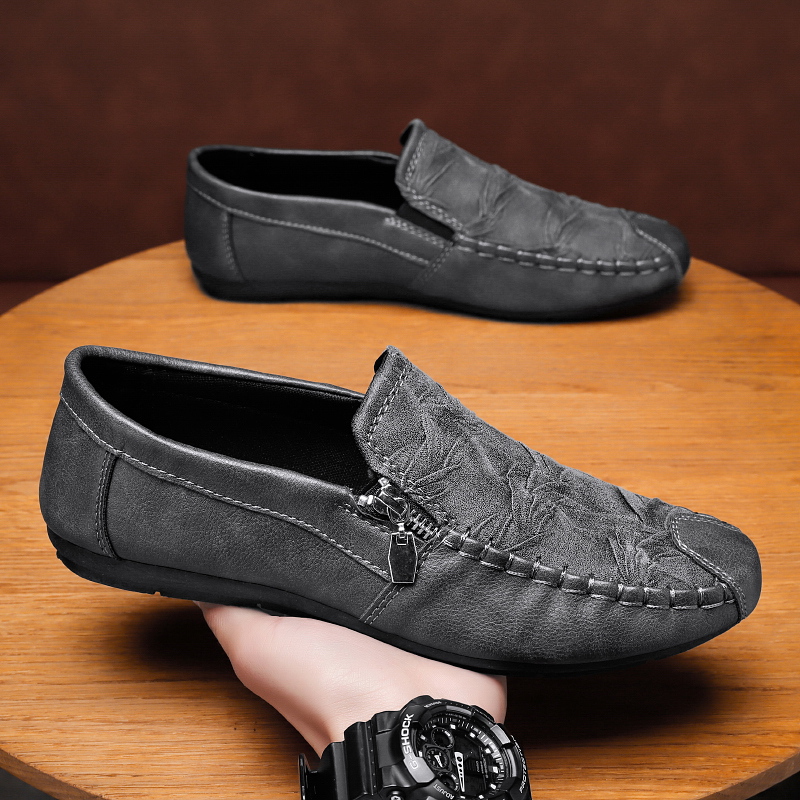 รองเท้าหนังผู้ชาย มีไซส์39-44 รองเท้าโลฟเฟอร์ชาย Slip-On Shoes มีขนาด39-44