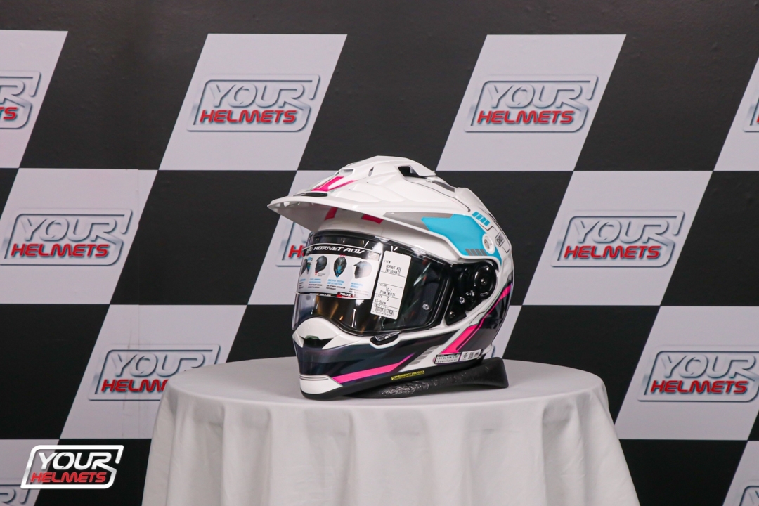หมวกกันน็อค SHOEI HELMETS HORNET X2 INVIGORATE TC-7 PINK / WHITE