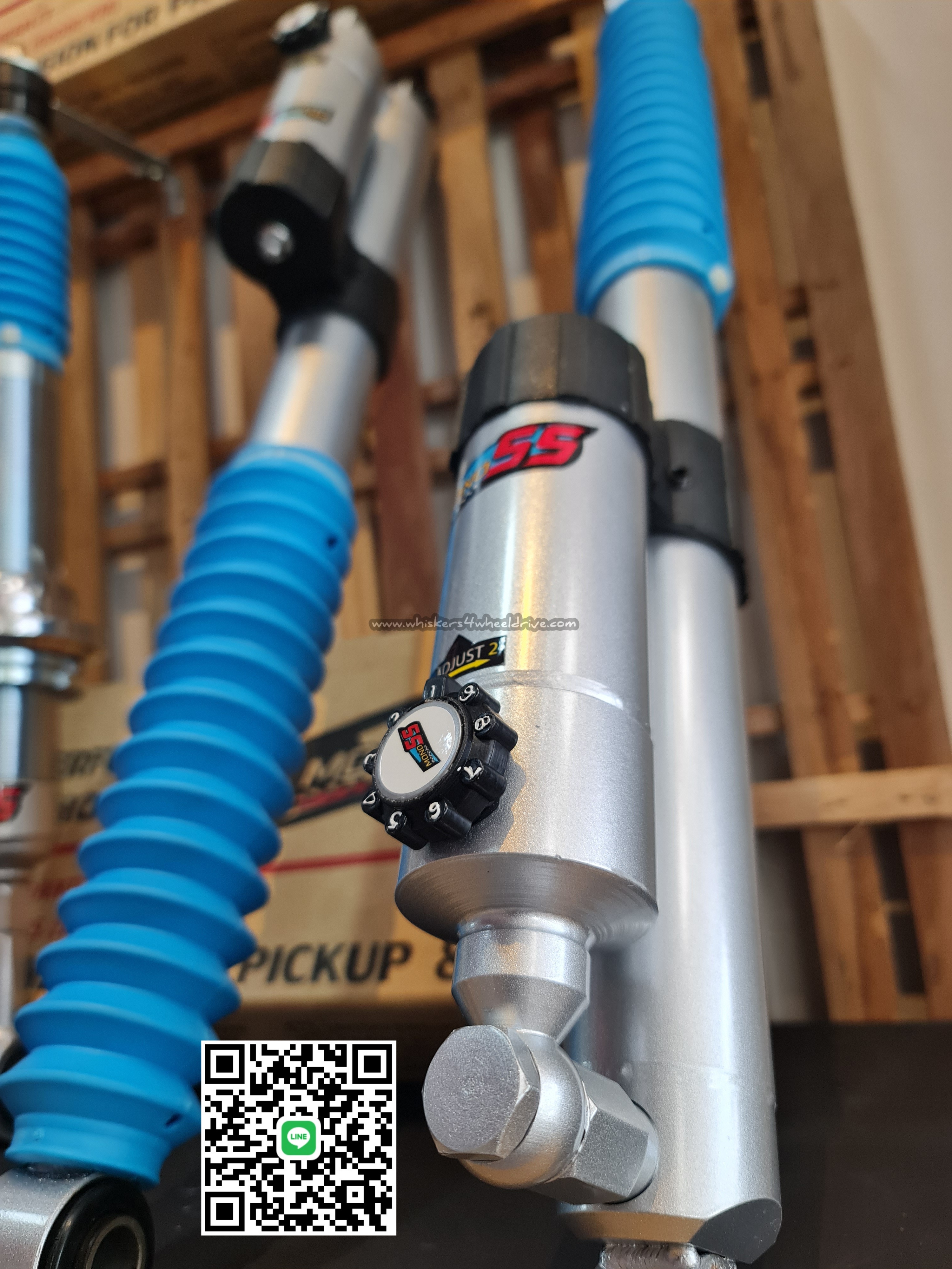 โช๊คยก4" ซัพแทงค์ปรับ9ระดับ