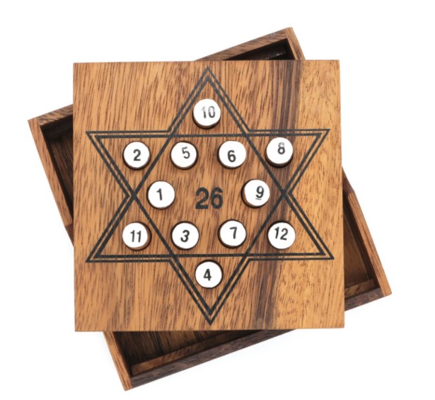 เกมส์ไม้ต่อเลข 26 ตัวต่อ ของเล่นคณิตศาสตร์ ของเล่นฝึกระบบการคิด