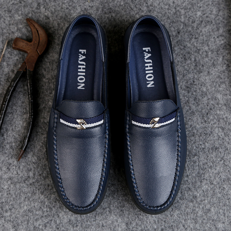 รองเท้าหนังผู้ชาย มีไซส์39-44 รองเท้าโลฟเฟอร์ชาย Slip-On Shoes มีขนาด39-44