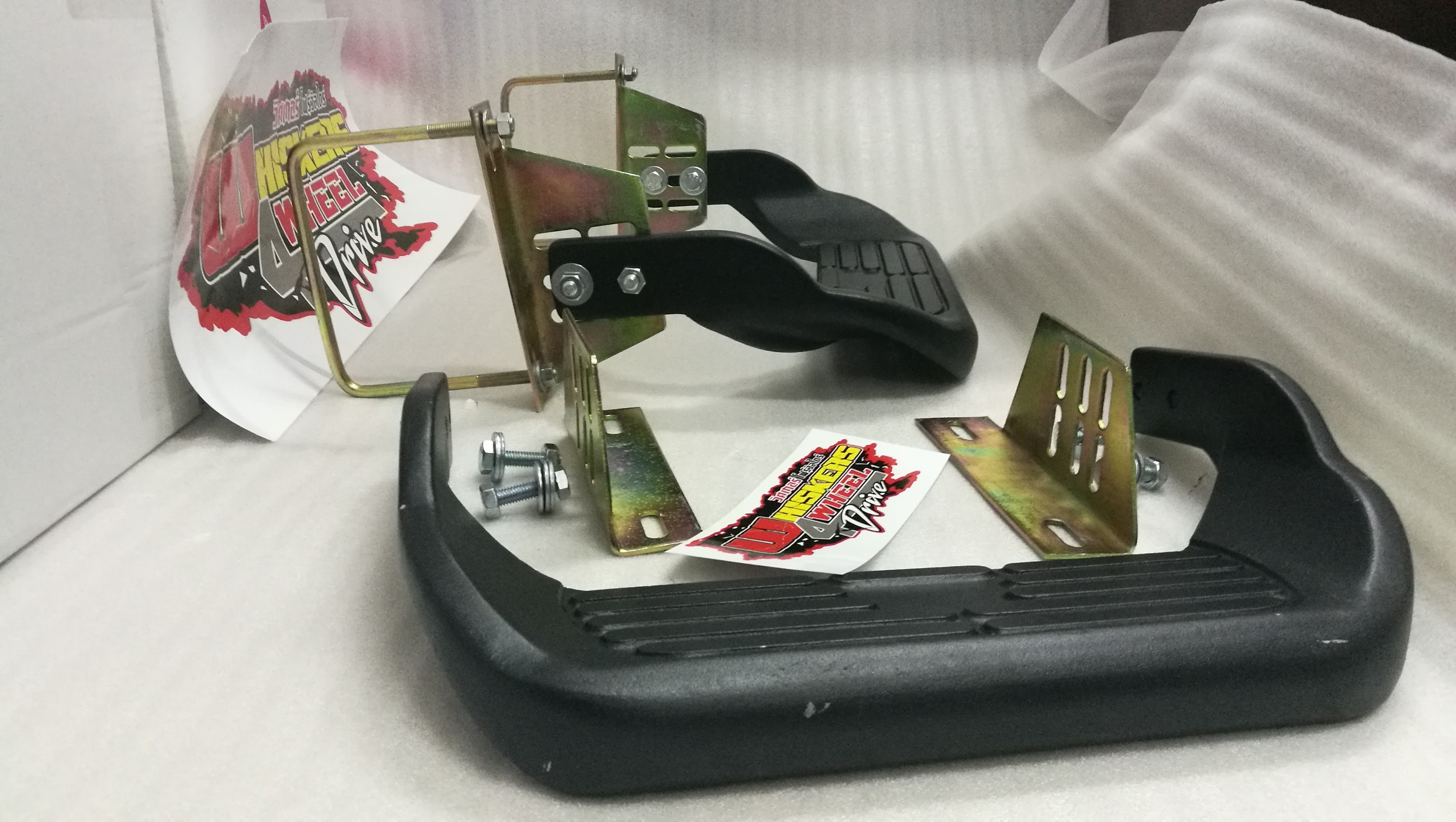 บันไดเกือกม้า บันไดข้างเท่อีกสไตล์ ประหยัดพื้นที่ ฟรีไซด์ใส่ได้ทุกรุ่น