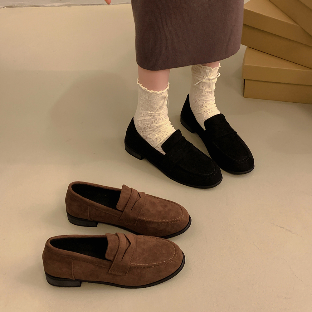 รองเท้าคัทชูผู้หญิงส้นเตี้ย ใส่สบาย มีขนาด35-40