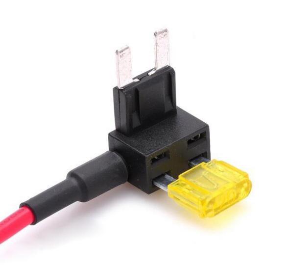 สายแยกฟิวส์รถยนต์ MINI ATM Fuse Tap Adapter Circuit Wire Holder Electronic Device