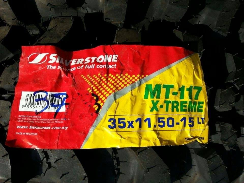 ยางตะขาบ35/11.5R15 MT-117 xtreme