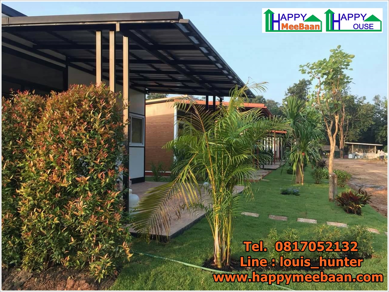 บ้านสำเร็จรูป บ้านน็อคดาวน์ ราคาถูก อุดรธานี