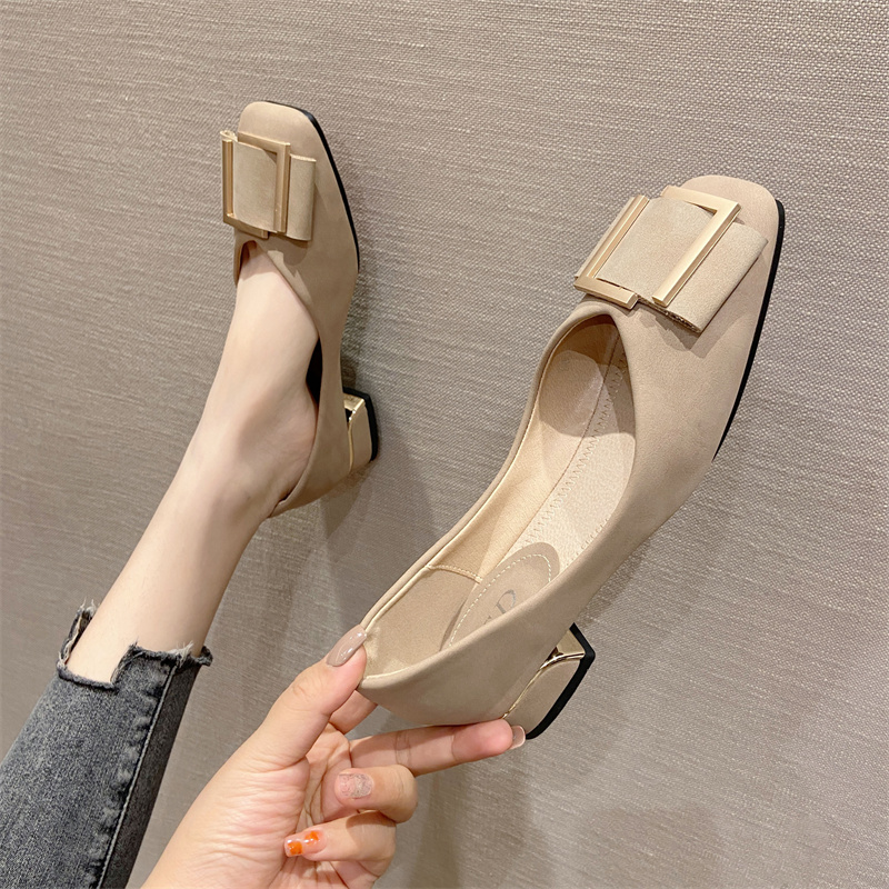 รองเท้าคัทชูผู้หญิงส้นเตี้ย ใส่สบาย มีขนาด35-40