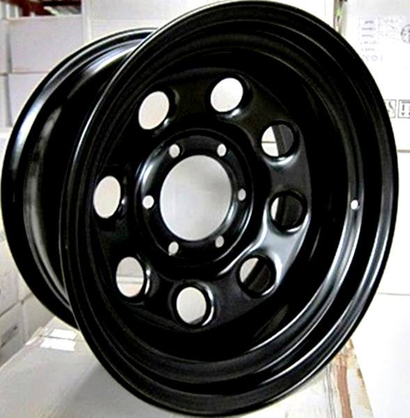 ล้อกระทะเหล็ก ออฟโรด Soft8 -16-8-offset 0 PCD 6/139.7 CB108