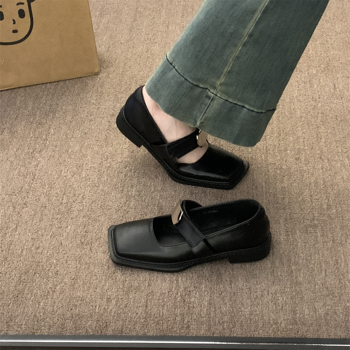 รองเท้าคัทชูผู้หญิงส้นเตี้ย ใส่สบาย มีขนาด35-43