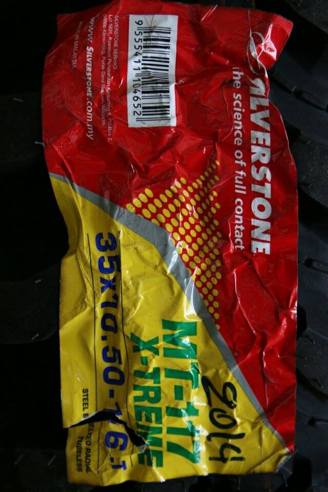 ยางตะขาบ 35/10.5R16 Silverstone MT-117 Xtreme