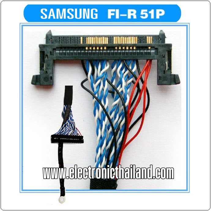 LVDS CABLE FI-R51P 51 Pin 2ch 8 bit