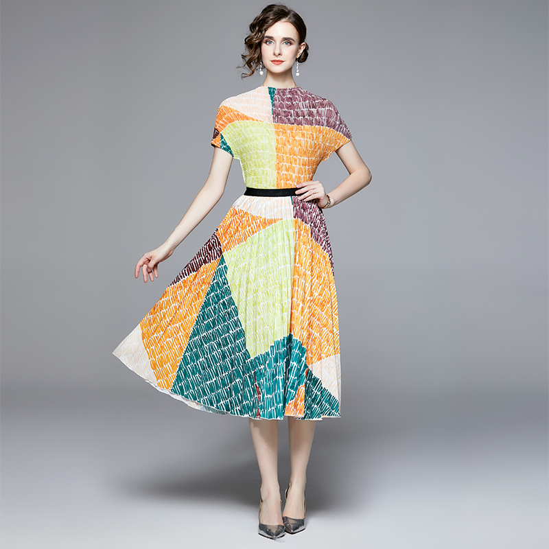 ชุดเดรสยาวสวยๆ ชุดเดรสยาวใส่สบาย ใส่ทำงาน มีขนาดS M L XL 2XL