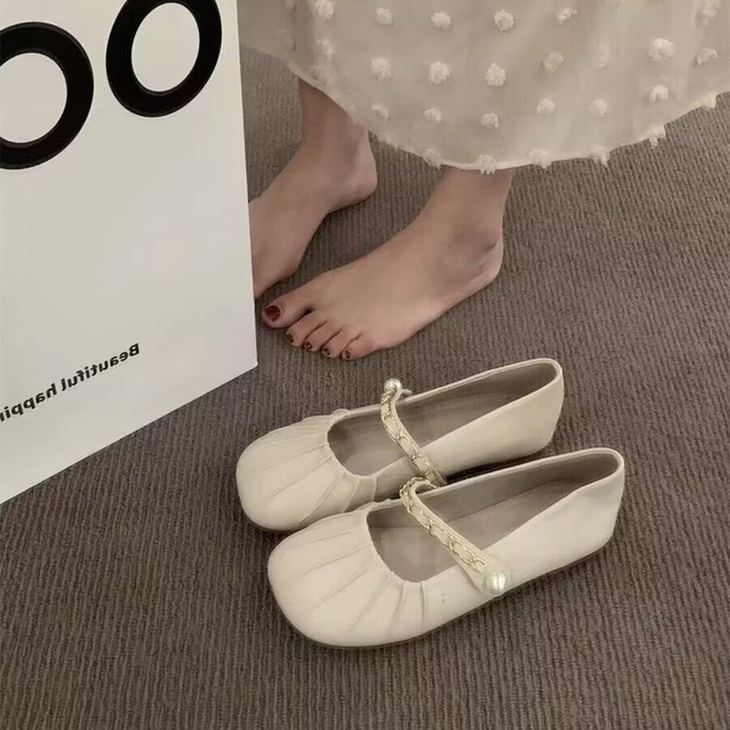 รองเท้าคัทชูผู้หญิงส้นเตี้ย ใส่สบาย มีขนาด35-40