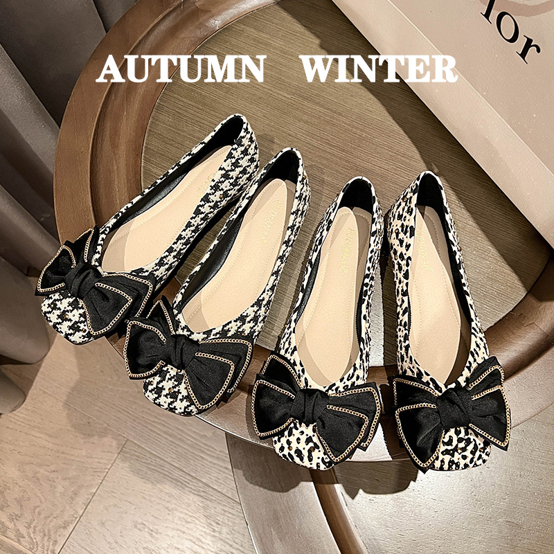 รองเท้าคัทชูผู้หญิงส้นเตี้ย ใส่สบาย มีขนาด35-43