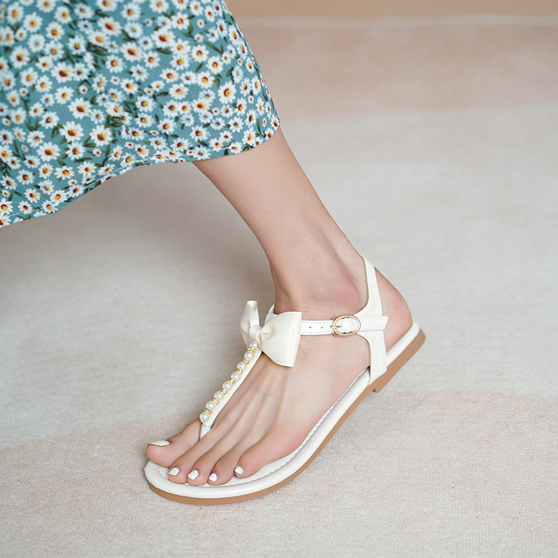 รองเท้าแตะผู้หญิงส้นเตี้ย ใส่สบาย มีขนาด35-43