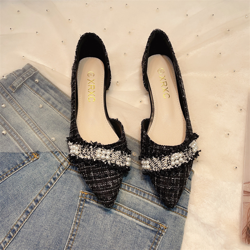 รองเท้าคัทชูผู้หญิงส้นเตี้ย ใส่สบาย มีขนาด35-40