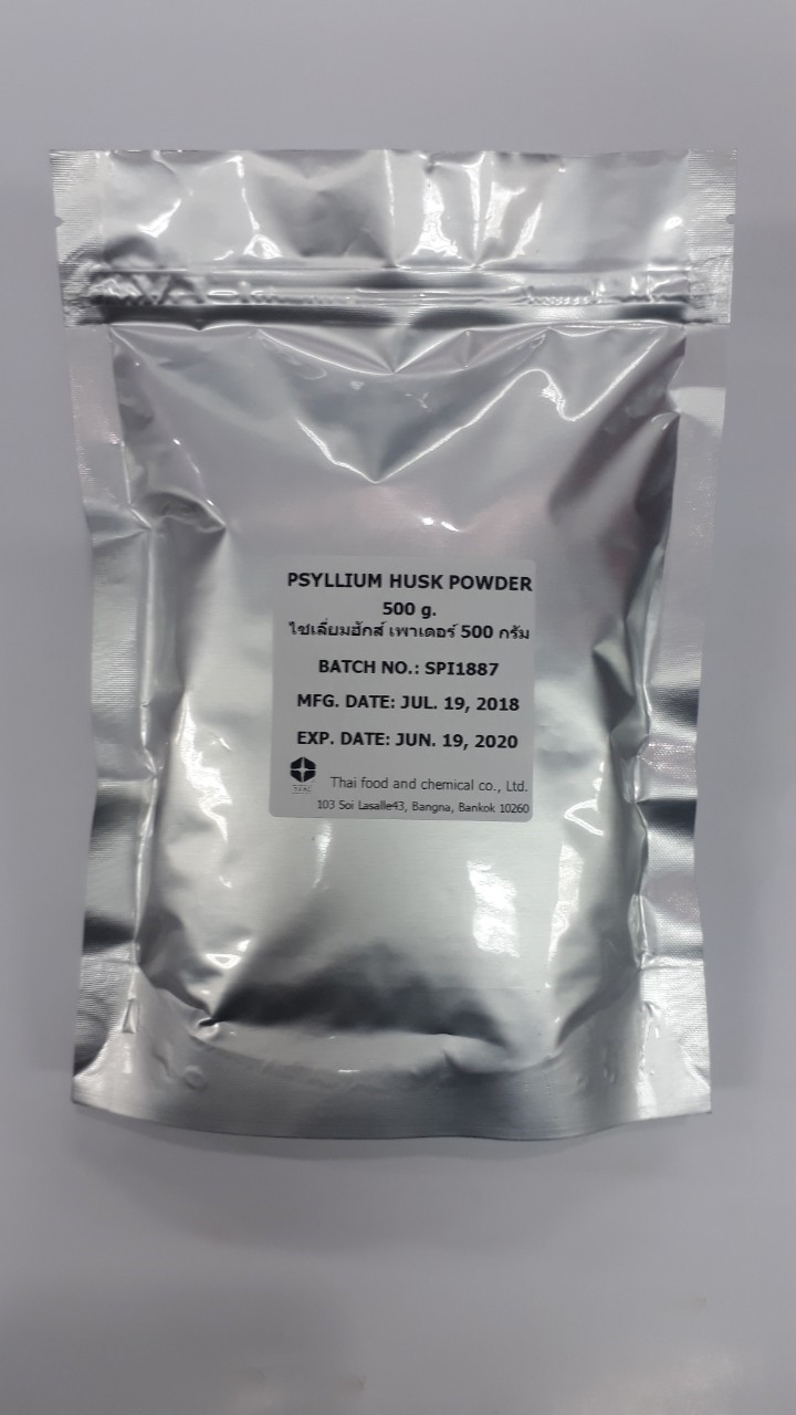เทียนเกล็ดหอยผง Psylium Husk Powder