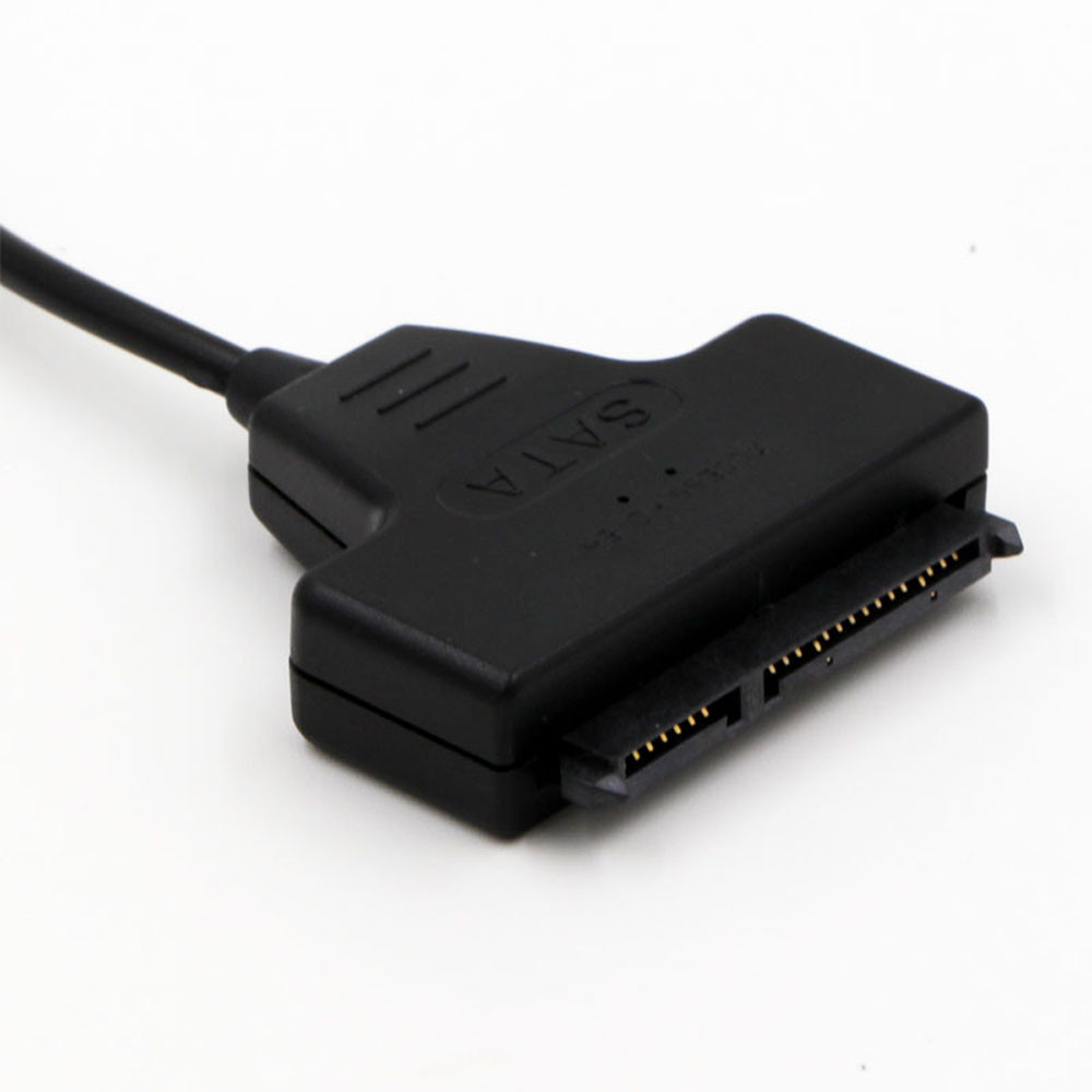 SATA-Cable สำหรับต่อฮาร์ดดิสค์ Notebook 2.5 นิ้วกับ Raspberry Pi 3 USB 2.0 SATA 7+22Pin to USB 2.0 Adapter Cable For 2.5 HDD Notebook Hard Disk Drive