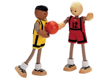 หุ่นบาสเกตบอล ของเล่นฝึกจินตนาการ ของเล่นฝึกสมอง ของเล่นฝึกสติปัญญา