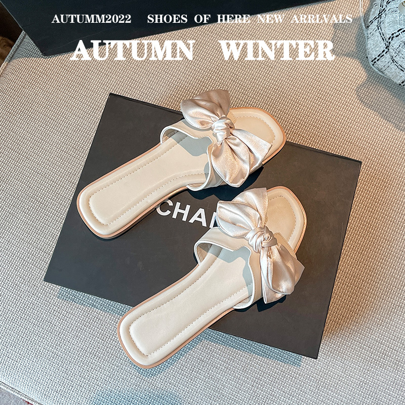 รองเท้าแตะผู้หญิงส้นเตี้ย ใส่สบาย มีขนาด35-43