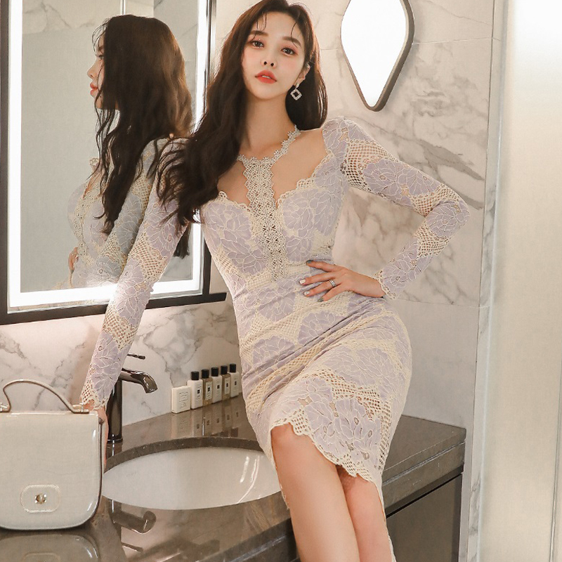 ชุดเดรสยาวสวยๆ ชุดเดรสยาวใส่สบาย ใส่ทำงาน มีขนาดS M L XL 2XL