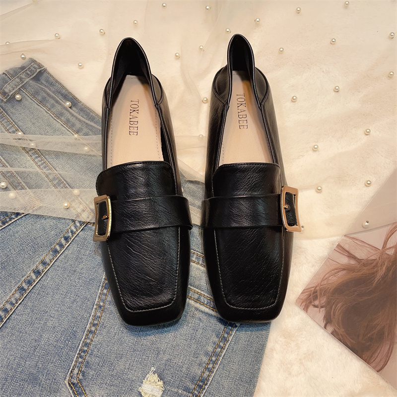 รองเท้าคัทชูผู้หญิงส้นเตี้ย ใส่สบาย มีขนาด35-40