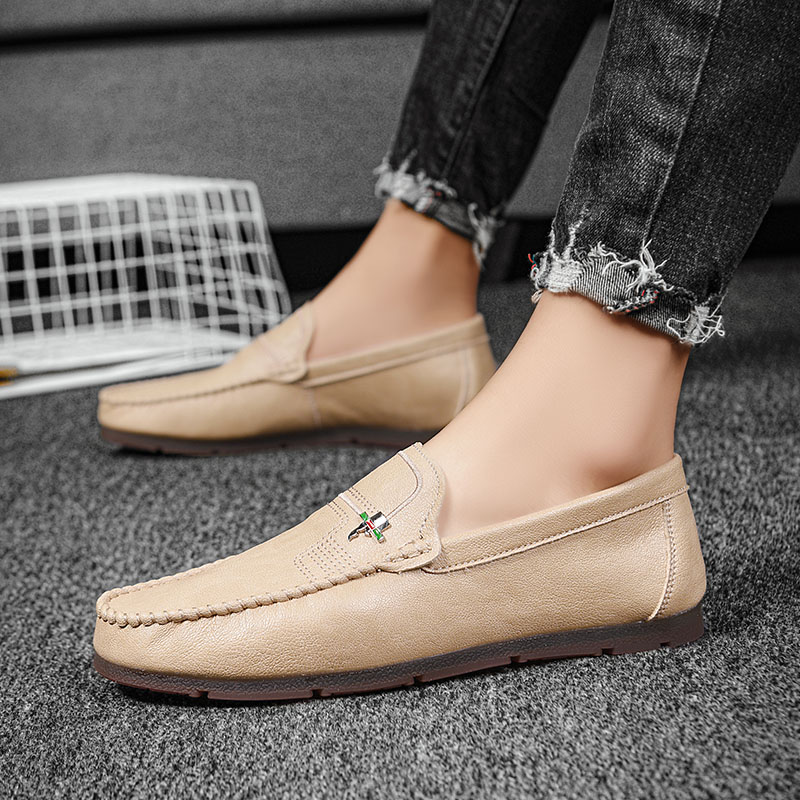 รองเท้าหนังผู้ชาย มีไซส์39-44 รองเท้าโลฟเฟอร์ชาย Slip-On Shoes มีขนาด39-44