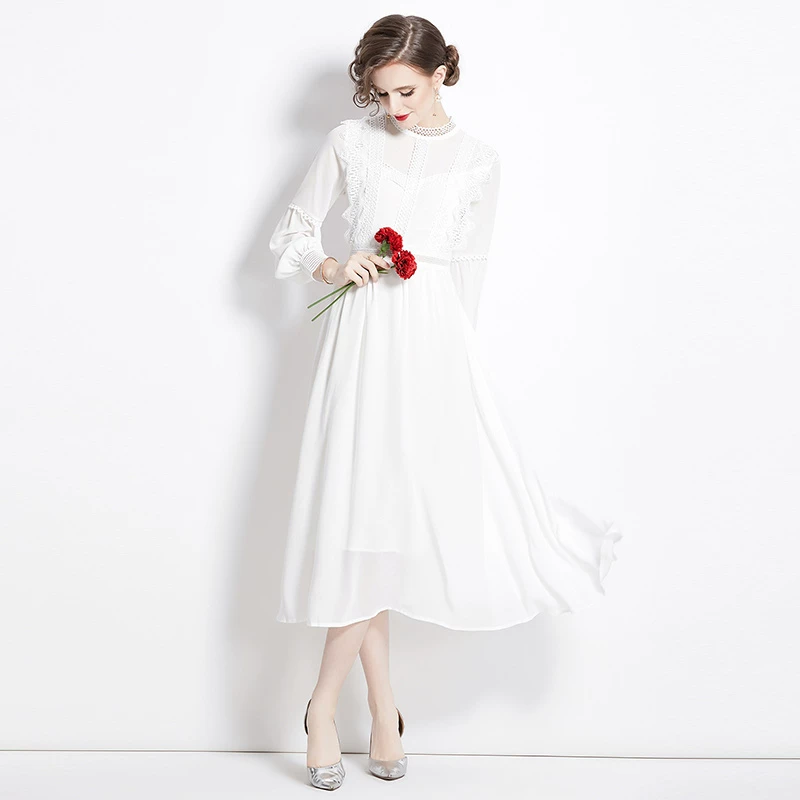 ชุดเดรสยาวสวยๆ ชุดกระโปรงยาว ชุดเดรสยาว ชุดแซกยาว มีขนาด S M L XL สนใจทักแชท