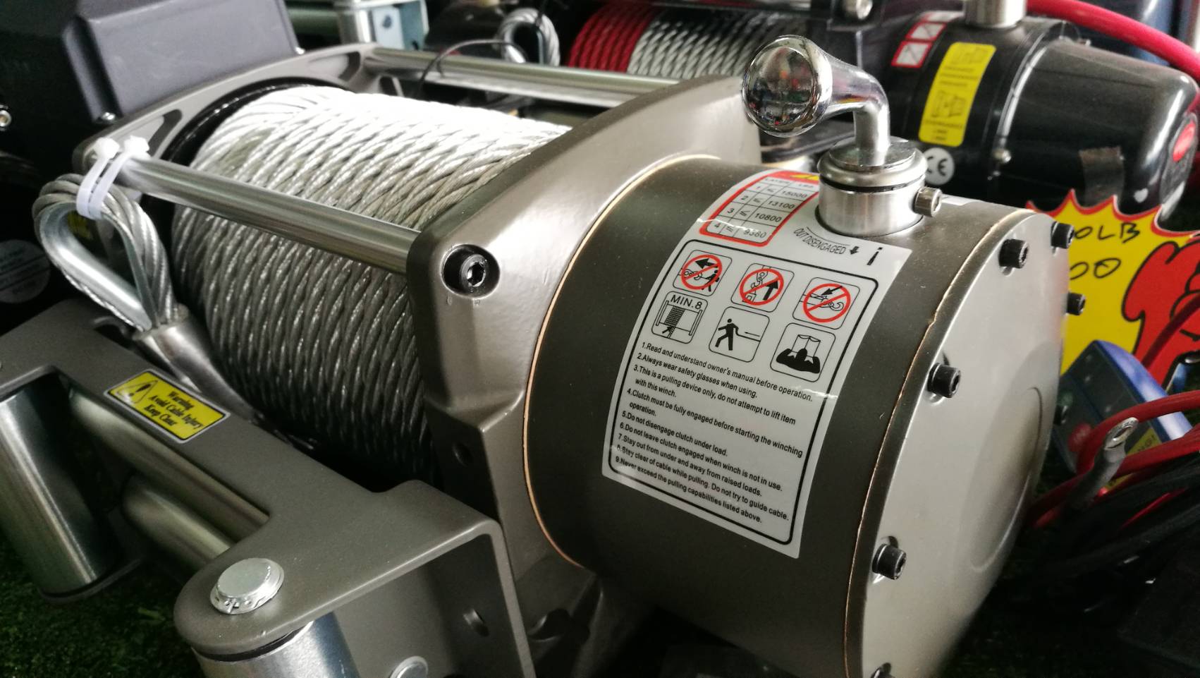 วินซ์ไฟฟ้า17000 ปอน 7.6 ตัน