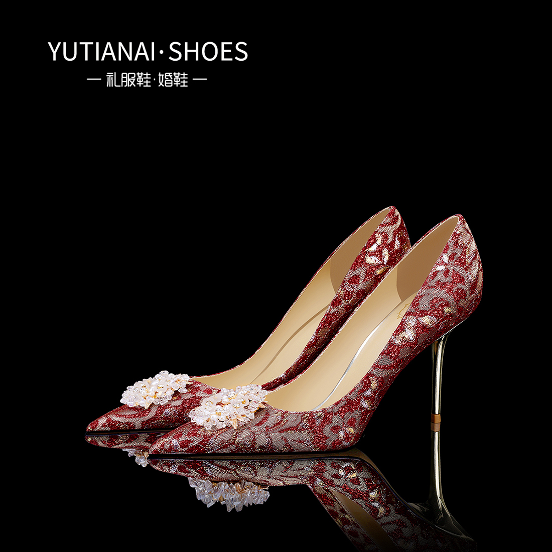 รองเท้าส้นสูง รองเท้าออกงานราตรี มีขนาด 35-40 35 36 37 38 39 40