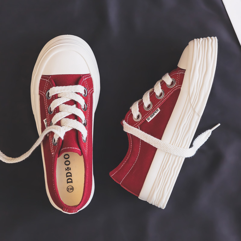 รองเท้าผ้าใบผู้หญิง ใส่สบาย รองเท้าผ้าใบใส่เที่ยวผู้หญิง มีSIZE 35 36 37 38 39 40