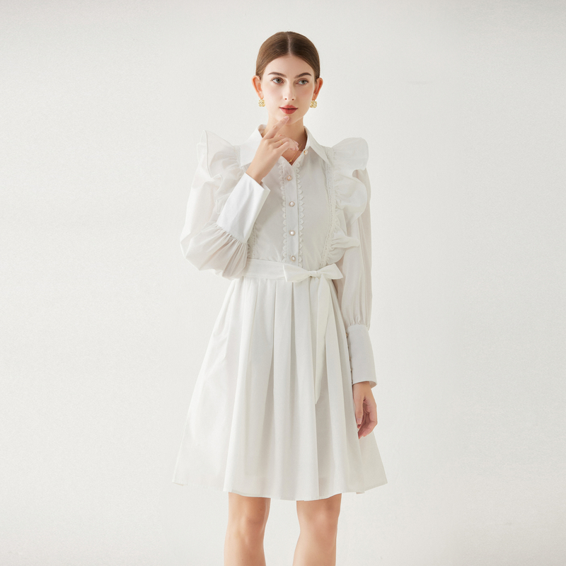 ชุดเดรสยาวสวยๆ ชุดเดรสยาวใส่สบาย ใส่ทำงาน มีขนาดS M L XL 2XL