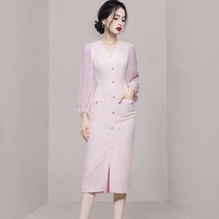ชุดเดรสยาวสวยๆ ชุดกระโปรงยาว ชุดเดรสยาว ชุดแซกยาว มีขนาด S M L XL สนใจทักแชท