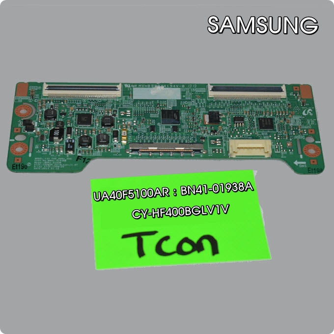 T-CON SAMSUNG UA40F5100AR : BN41-01938A CY-HF400BGLV1V
