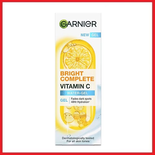การ์นิเย่ ไบรท์ คอมพลีท วิตามินซี วอเตอร์-เจล Garnier Bright Complete Vitamin C Water-Gel : 20 ml.