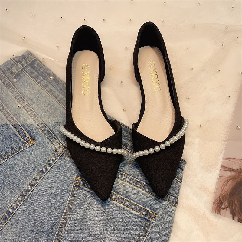 รองเท้าคัทชูผู้หญิงส้นเตี้ย ใส่สบาย มีขนาด35-40