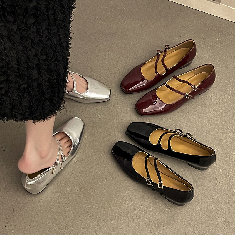 รองเท้าคัทชูผู้หญิงส้นเตี้ย ใส่สบาย มีขนาด35-40