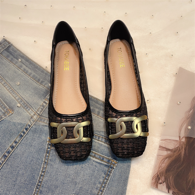 รองเท้าคัทชูผู้หญิงส้นเตี้ย ใส่สบาย มีขนาด35-40
