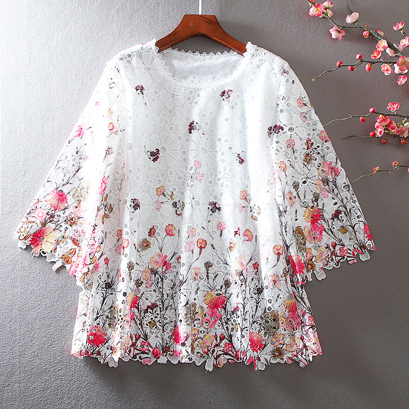 เสื้อลินิน เสื้อผ้าฝ้ายลินิน เสื้อเชิ้ตผ้าลินิน ปักลายสวยๆด้วยด้าย สไตล์VINTAGE