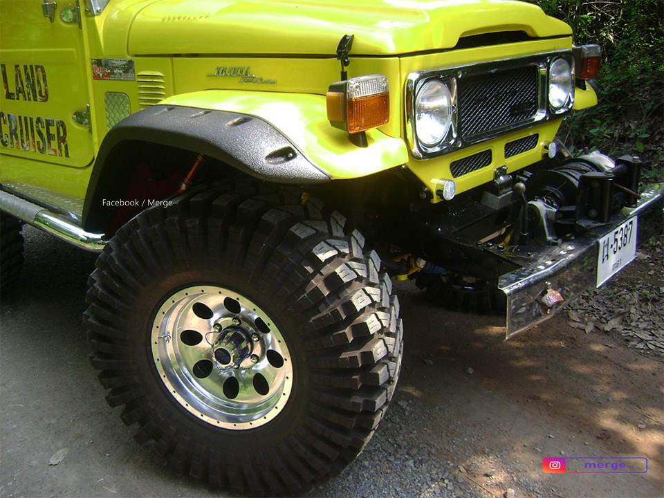 คิ้วล้อ5นิ้ว LandcruiserBJ40