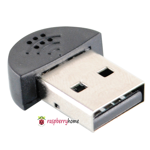 มินิไมโครโฟน USB 2.0 สำหรับ Raspberry Pi, Notebook และ Desktop PC