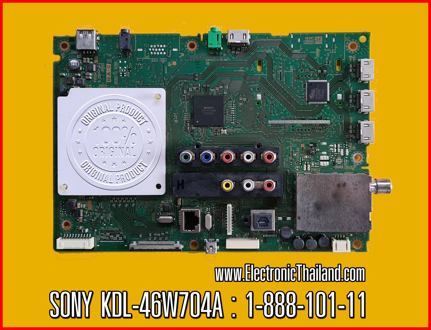 Main Board SONY KDL-46W704A :1-888-101-11