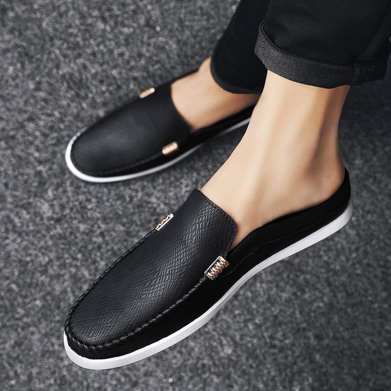 รองเท้าหนังผู้ชาย มีไซส์39-44 รองเท้าโลฟเฟอร์ชาย Slip-On Shoes มีขนาด39-44