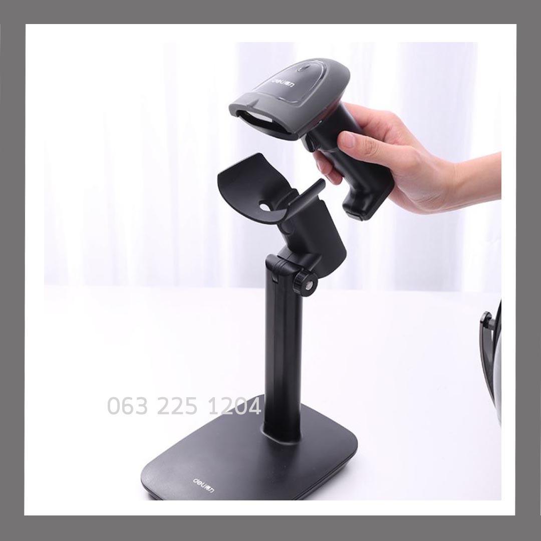 ขาตั้งเครื่องสแกนบาร์โค้ด Deli 15130