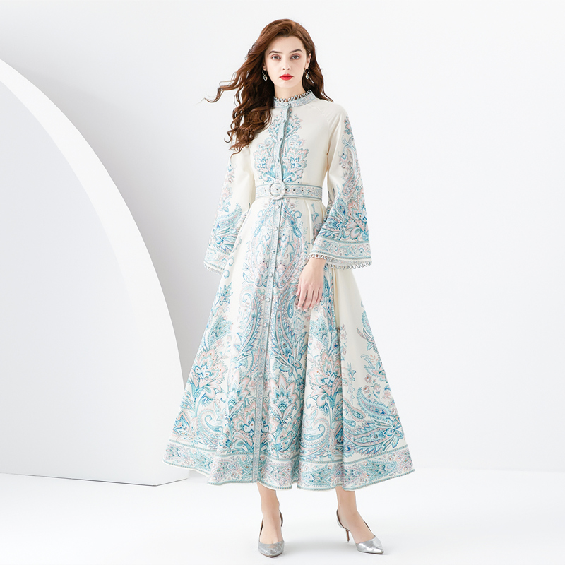 ชุดเดรสยาวสวยๆ ชุดเดรสยาวใส่สบาย ใส่ทำงาน มีขนาดS M L XL 2XL