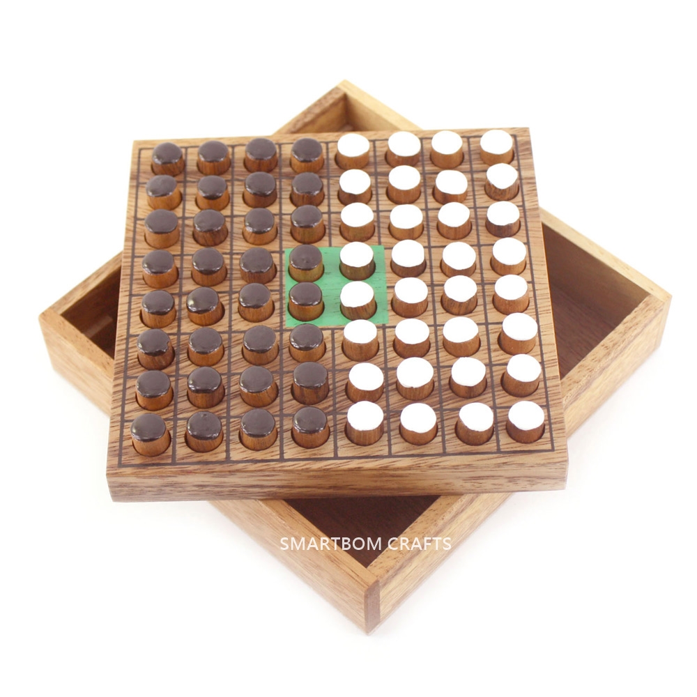 Othello หมากพลิกแสนสนุก ของเล่นกลุ่ม ของเล่นฝึกสมาธิ ของเล่นไม้