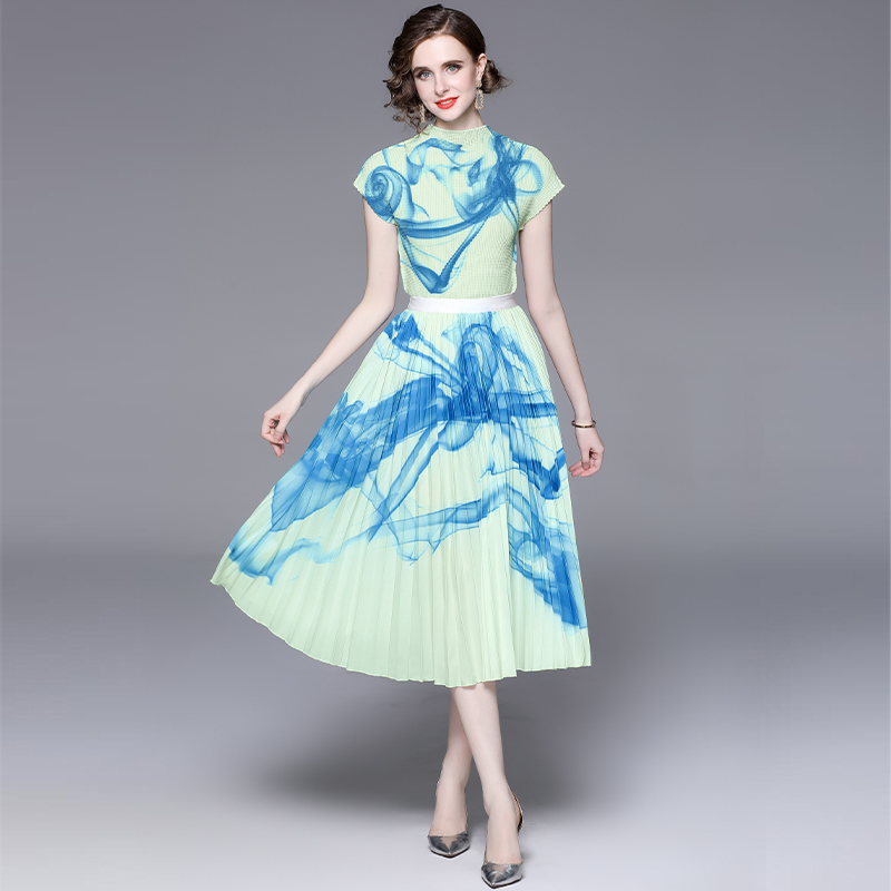 ชุดเดรสยาวสวยๆ ชุดเดรสยาวใส่สบาย ใส่ทำงาน มีขนาดS M L XL 2XL