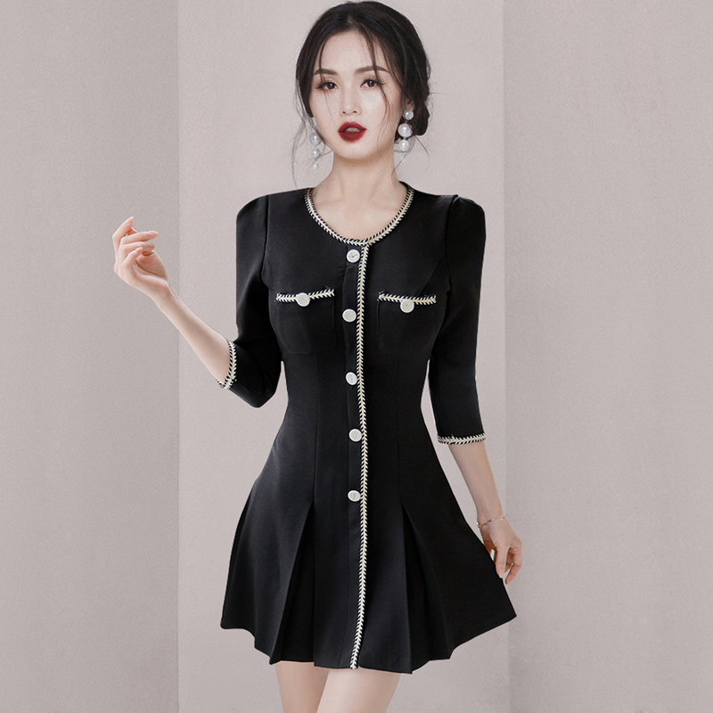 ชุดเดรสยาวสวยๆ ชุดเดรสยาวใส่สบาย ใส่ทำงาน มีขนาดS M L XL 2XL