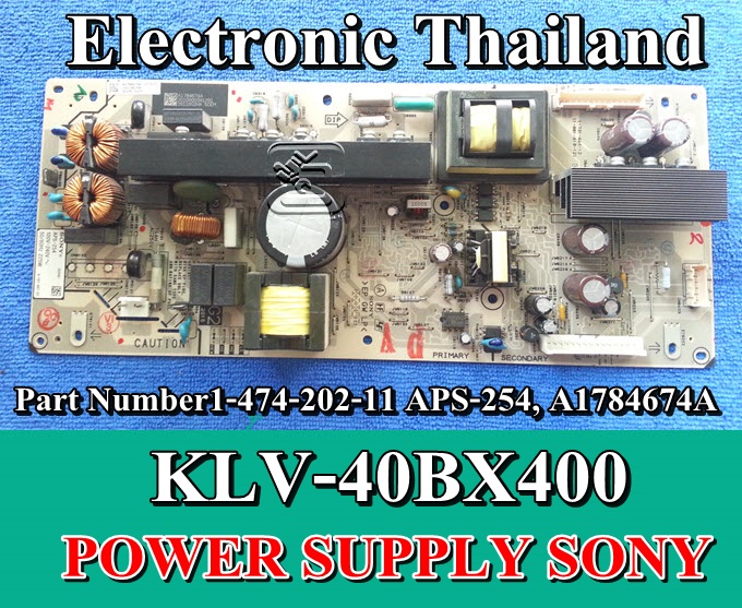 POWER SUPPLY SONY KLV-40BX400