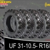 ยางตะขาบ 31-10.5-R16/R17 Unimox 5 แถว